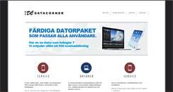 Desktop Screenshot of datacorner.se